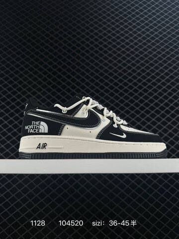 Nike Air Force 1 07 Black White Cream EU 36-45 Lifestyle - Unisex (BS-73950)