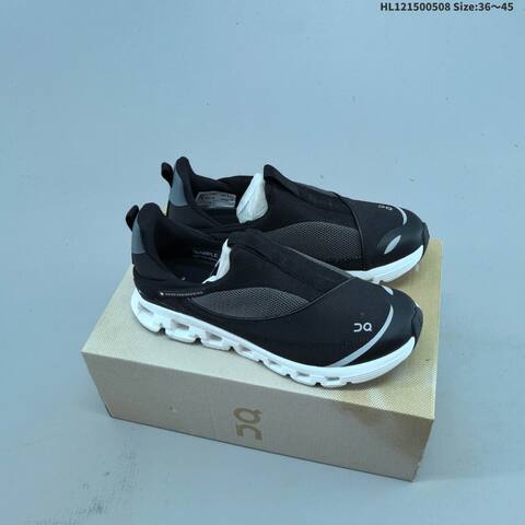 On Running Cloud X 4 Slip On Black White Or Lavender Purple EU 36 To 45 Running Shoe Running Sneakers - Unisex BS-69573