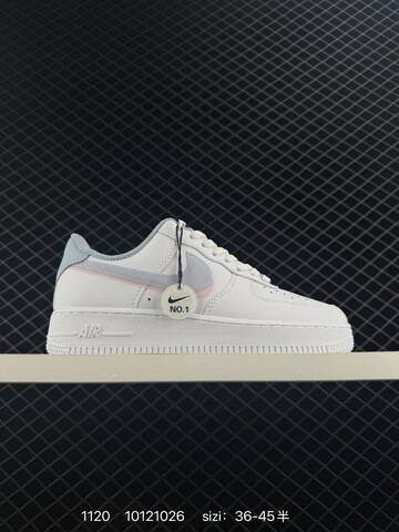 Nike Air Force 1 Low White Pastel Blue Pink 36-45 Lifestyle - Unisex (BS-74104)