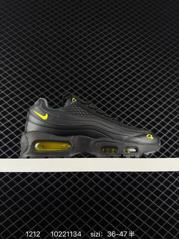 Nike Air Max 95 TT FB2709-010 Black Olive Yellow EU 36-42 5 Lifestyle - Unisex (BS-73742)