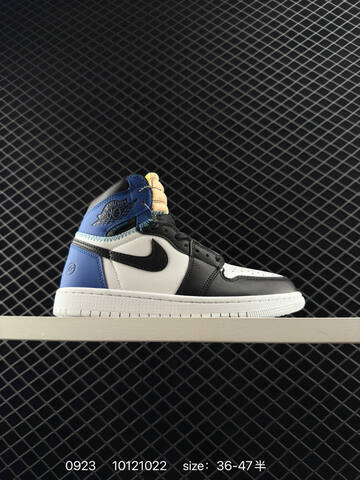 Jordan Air Jordan 1 Retro High OG NRG Fragment Design x Union Red White Black Grey Cream Blue EU 36-47 Basketball Shoe - Unisex (BS-80646)