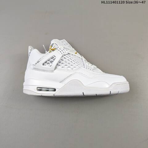 Jordan Air Jordan 4 Retro White Cream EU 36-47 Basketball - Unisex (BS-63372)