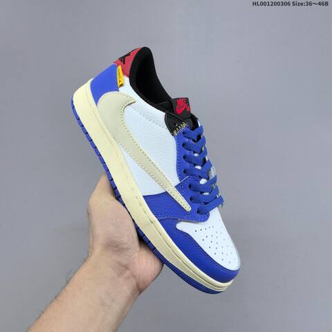 Union LA x Travis Scott x Air Jordan 1 Low OG UN x AIR JORDAN AJ1 Lifestyle BS-66616