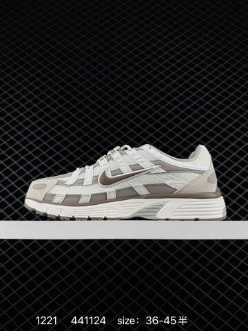 Nike P-6000 Sail Light Grey Brown EU 36-45 5 Running - Unisex (BS-73567)
