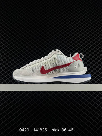 Nike VaporWaffle Sacai Summit White University Red-Black And Black White EU 36-46 Lifestyle - Unisex (BS-71777)