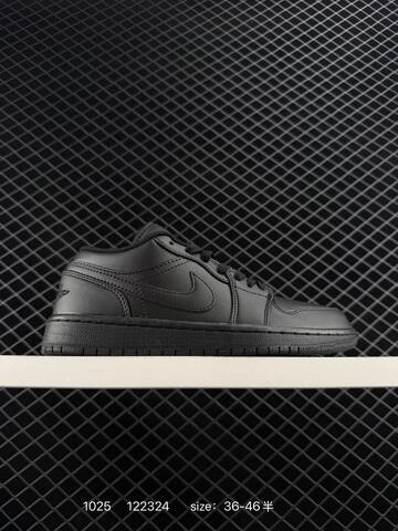 Nike Court Vision Low Triple Black EU 36-46 5 Casual - Unisex (BS-74586)