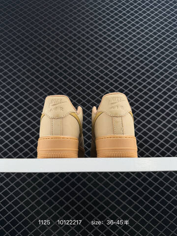 Nike Air Force 1 Low Tan Gum Yellow 36-45 Lifestyle - Unisex (BS-74010)