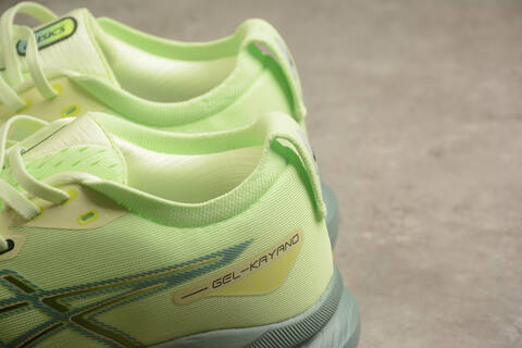 ASICS GEL-KAYANO 31 PLATINUM 1011B867-300 Cool Matcha Celadon Grey Neon Yellow US 8 5 EUR 42 UK 7 5 CM 26 5 Running Shoe Running Sneakers - Men's (BS-59573)
