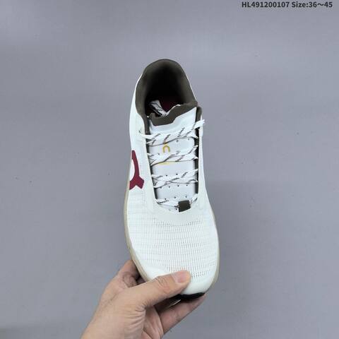 On Running Cloudmonster Void White Beige Burgundy Olive EU 36-45 Running Shoe Running Sneakers - Unisex (BS-69718)