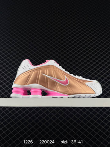 Nike Shox R4 Black Pink 36-41 Running - Unisex (BS-73479)