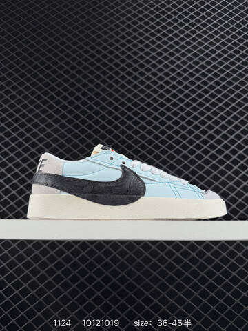 Nike Blazer Low 77 Jumbo White Green 36-45 Casual - Unisex (BS-74032)