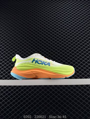 HOKA ONE ONE Skyflow White Gold Blue EU 36-45 Running Shoe Running Sneakers - Unisex (BS-86575)