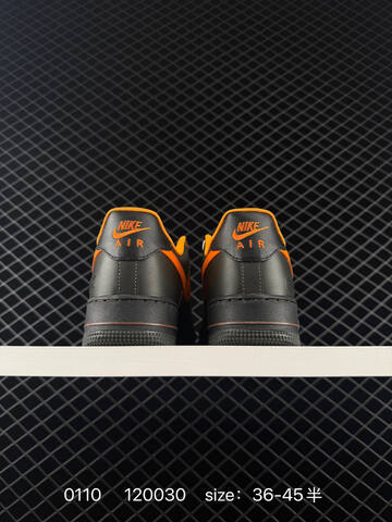 Nike Air Force 1 07 Brown Orange Black EU 36-45 Lifestyle - Unisex (BS-73217)
