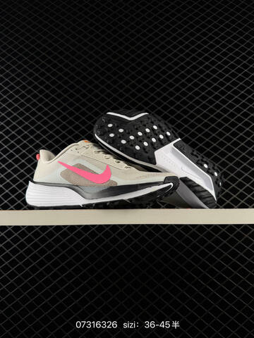 Nike Reactx Pegasus Trail 6 Light Beige Pink Black White EU 36-45 - Unisex (BS-70011)