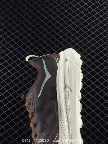 HOKA ONE ONE Mafate Speed 4 Lite Satisfy Brown Black Off White EU 36-45 Trail Shoe Trail Running Sneakers - Unisex (BS-86494)