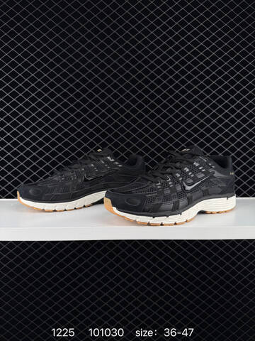 Nike P-6000 Premium Black Light Bone Gum EU 36-47 Running - Unisex (BS-73500)