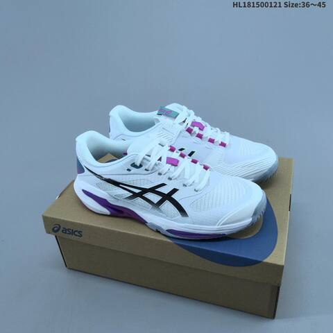 ASICS RESOLUTION SPEED FF 4 Navy White EU 36-45 Tennis Shoe Casual Sneakers - Unisex (BS-69045)