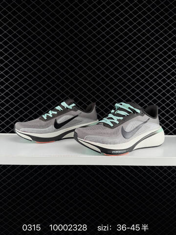 Nike Zoom Pegasus 38 Grey Black Mint White 36-45 5 Running - Unisex (BS-72629)