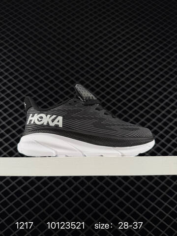 HOKA ONE ONE Clifton 9 Light Blue Pink Orange White 28-37 Running Shoe Running Sneakers - Women's (BS-86350)