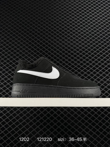 Nike Air Force 1 Low Grey Black EU 36-45 5 Lifestyle - Unisex (BS-73883)