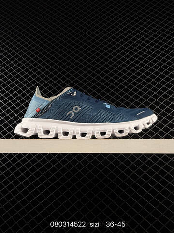 On Running Cloud 6 Coast Black Grey White Red EU 36-45 Running Shoe Running Sneakers - Unisex (BS-84943)