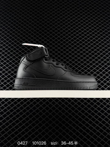 Nike Air Force 1 07 White Black 36-45 Casual - Unisex (BS-71825)