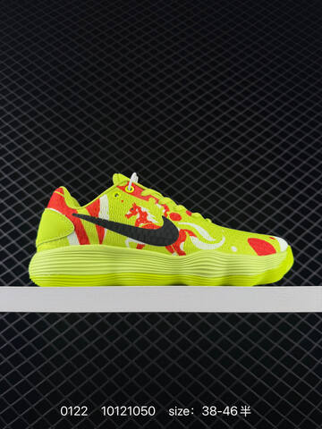 Nike Hyperdunk 2017 Low Neon Yellow Green With Multicolor Graphic Print 38-46 5 Basketball - Unisex (BS-73018)
