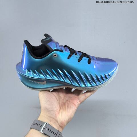 Nike Air Zoom G T Cut EP HV9921-600 Red Black Blue Iridescent EU 36-45 Basketball Shoe - Unisex BS-61013