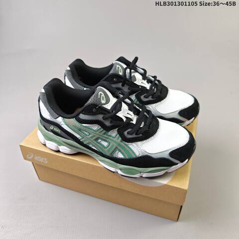 ASICS GEL NYC Black Graphite Light Blue EU 36-45 Running Shoe Running Sneakers - Unisex (BS-69322)