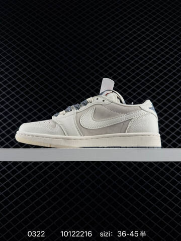 Jordan Air Jordan 1 Low Sail Light Grey EU 36-45 Basketball - Unisex (BS-72511)