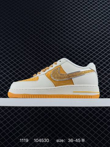 Nike Air Force 1 07 LV8 Sail Yellow Ochre Gold EU 36-45 Lifestyle - Unisex (BS-74122)