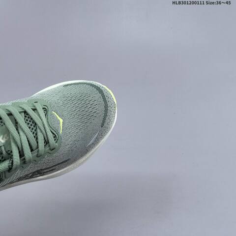 HOKA Bondi 9 Sage Green White Pale Yellow EU 36-45 Running Shoe Running Sneakers - Unisex (BS-69407)