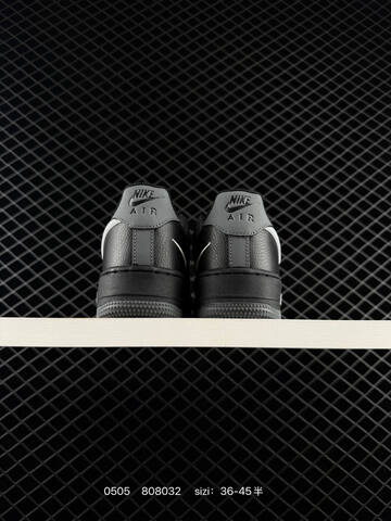 Nike Air Force 1 07 LV8 Black Gray White EU 36-45 Lifestyle - Unisex (BS-71693)