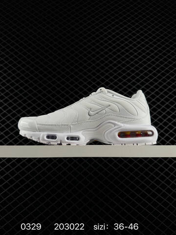 Nike Air Max Plus TN White Black EU 36-46 Running - Unisex (BS-72378)