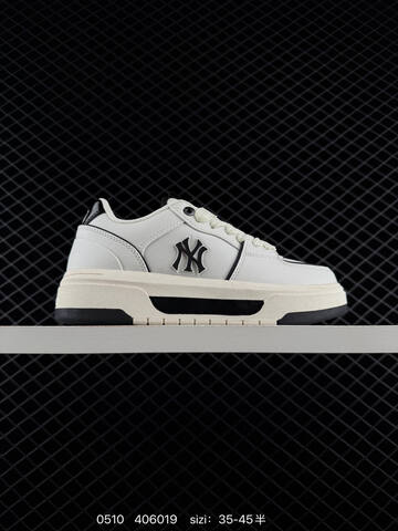 MLB Chunky Liner Classic White Off White Black EU 35-45 Skate Shoe Skate Sneakers - Unisex