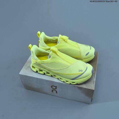 On Cloud X4 Neon Yellow Grey EU 36-45 Running Shoe Running Sneakers - Unisex BS-69520