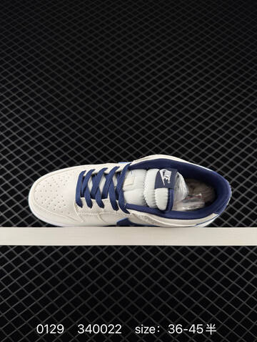 Nike Dunk Low White Navy Blue 36-45 Lifestyle - Unisex (BS-72909)