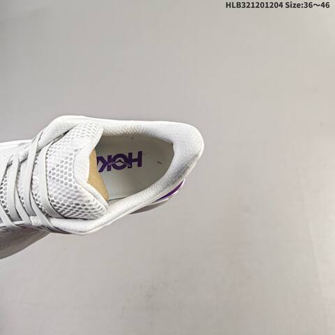 HOKA ONE ONE Bondi 9 White Blue Purple EU 36-46 Running Shoe Running Sneakers - Unisex (BS-69437)