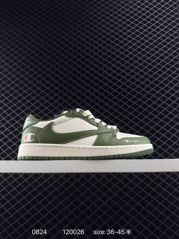 Jordan Air Jordan 1 Low Travis Scott Reverse Mocha Supreme Champion Custom Off White Brown Red Beige Blue EU 36-45 Sneaker - Unisex (BS-80846)