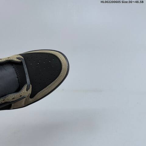 Jordan Travis Scott x Air Jordan 1 Low Velvet Brown Black EU 36-48 5 Casual - Unisex (BS-65804)