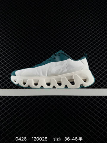 On Cloudmonster White Teal Off White EU 36-46 Running Shoe Running Sneakers - Unisex (BS-85332)