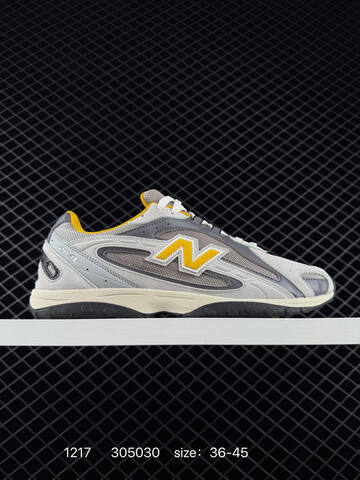 New Balance 204L Light Grey Dark Grey Yellow White Black EU 36-45 Sneaker - Unisex (BS-82472)