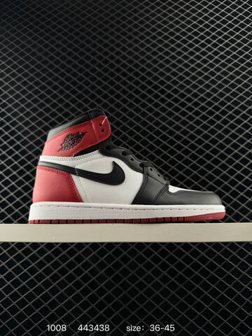 Jordan Air Jordan 1 Retro High OG Black Red White EU 36-45 Basketball Shoe - Unisex (BS-80563)