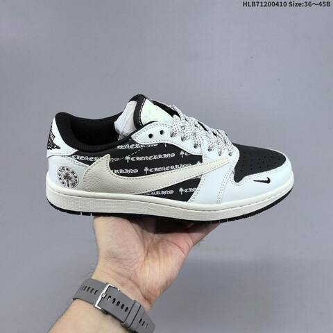 Jordan Air Jordan 1 Low Grey White Navy EU 36-45 Basketball - Unisex (BS-66253)
