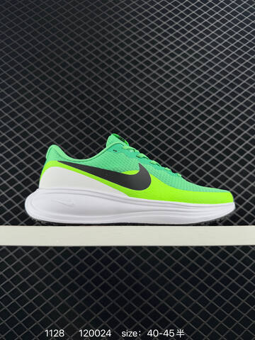 Nike Revolution 8 Green Volt Black White EU 40-45 Running - Men's (BS-73960)