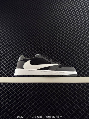 Jordan Air Jordan 1 Low Travis Scott CQ4277 Black Grey White EU 36-46 Sneaker - Unisex (BS-80855)