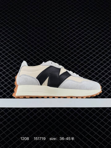 New Balance 327 Beige Light Grey Off White Gum EU 36-45 Sneaker - Unisex (BS-82508)