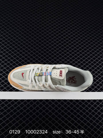 Nike P-6000 Cream Tan White With Red Accents EU 36-45 Running - Unisex (BS-72907)
