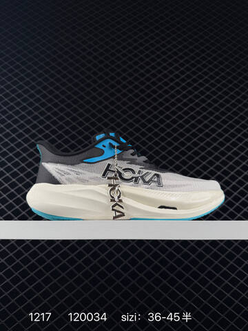 HOKA ONE ONE Other HOKA ONE PEBA Hoka One 1 1 Replica High-end Men s And Women s Fashion Sports Running And Basketball Shoes Up To 95 Off Retail During The Current Promotion Off White Black Cyan EU 36-45 Running Shoe Running Sneakers (BS-86352)
