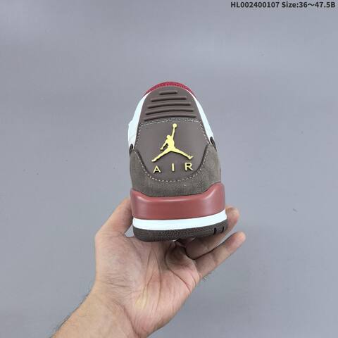 Jordan Air Jordan Legacy 312 Low White Burgundy Brown EU 36-47 5 Lifestyle - Unisex (BS-67071)